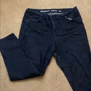 Avenue Dark blue jeans